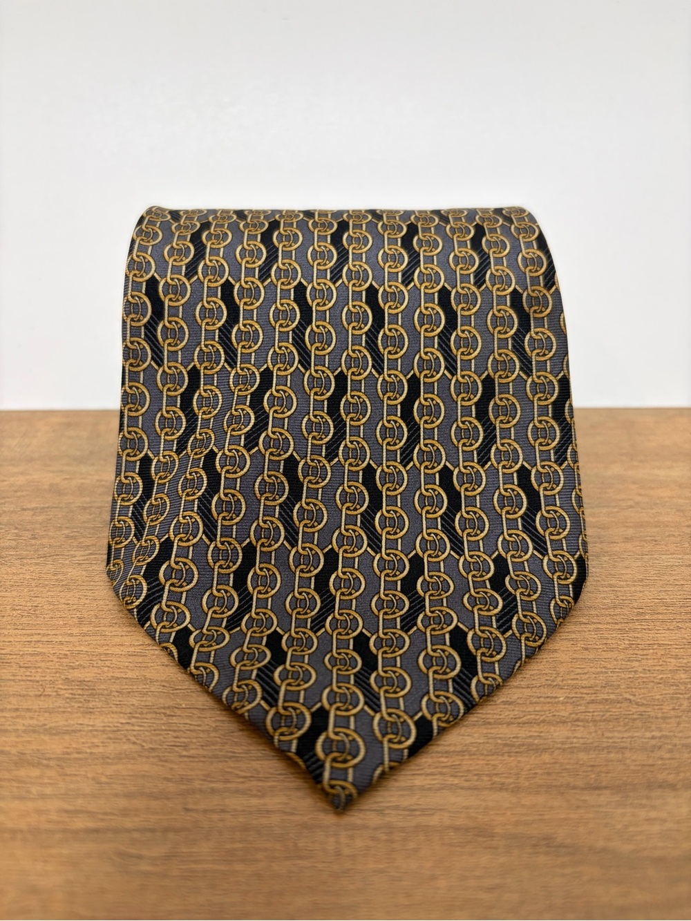 Paolo Gucci Silk Equestrian Tie